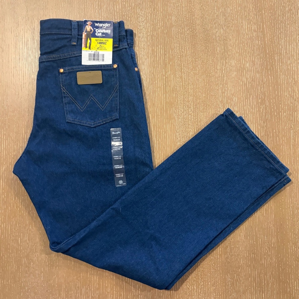 NWT Wrangler 14MWZ Cowboy Cut Womens Jeans 15x32 High Rise Boot Cut USA